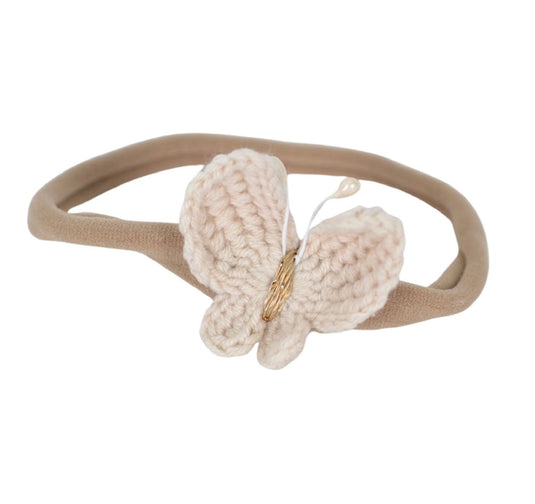 Bandeaux faits mains pour bébé avec fleur