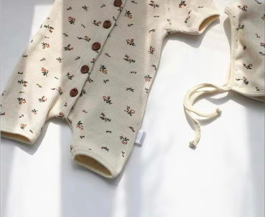 Barboteuse bébé garçon coton doux motifs