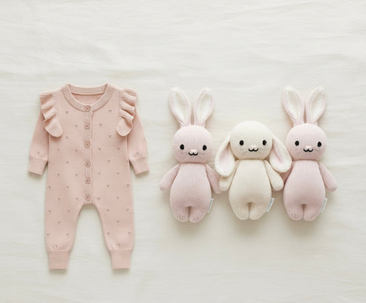 Combinaison bébé en tricot de coton Kali