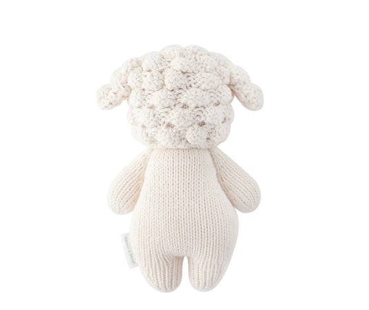 Peluche - Bébé agneau 7’’ - Cuddle + Kind