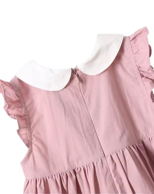 Robe Margaux – Rose poudré | Pré-commande