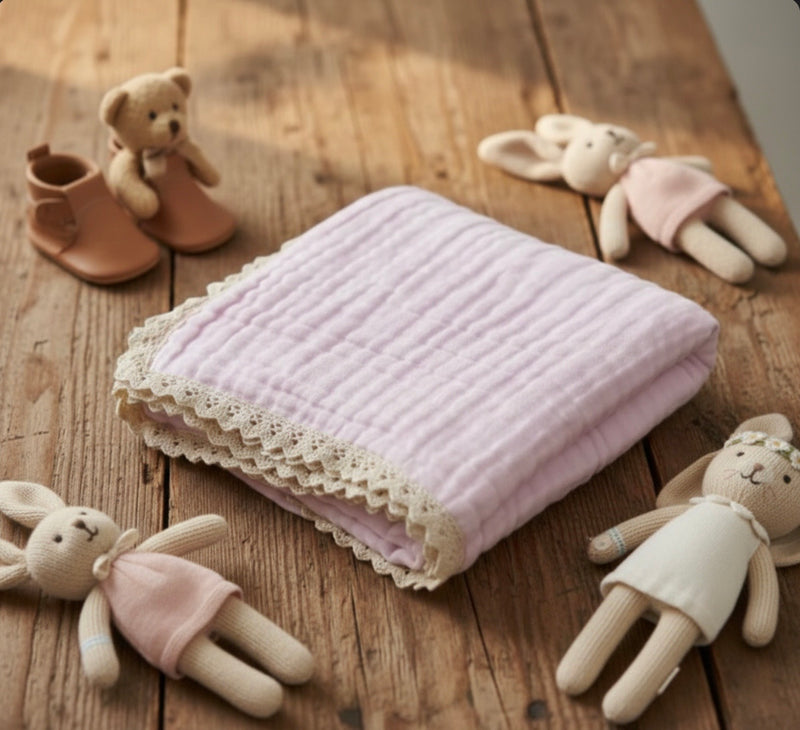 Load image into Gallery viewer, Bohemian muslin baby blanket – Kali (Pre-order)
