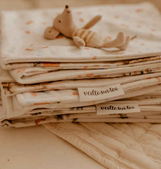 Couvertures emmaillotage de la marque Veille sur toi