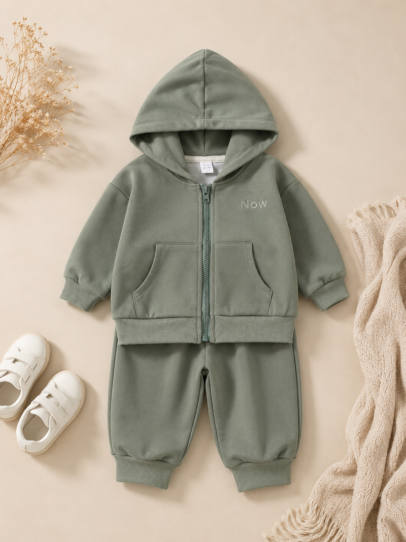 Load image into Gallery viewer, Unisex Cotton Hoodie Two-Piece Set – Autumn-Winter

