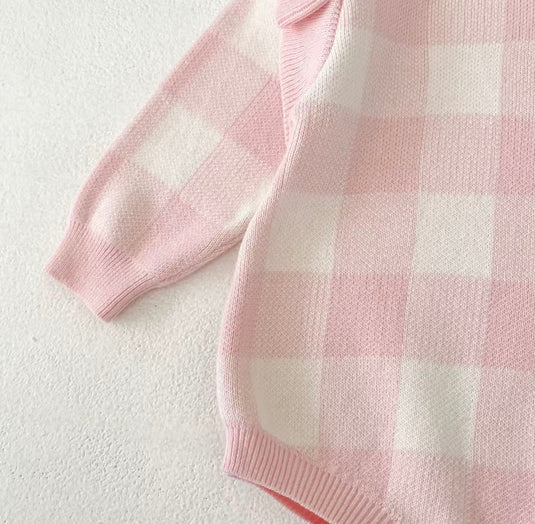 Baby girl's long-sleeved romper, soft cotton, autumn – Kali