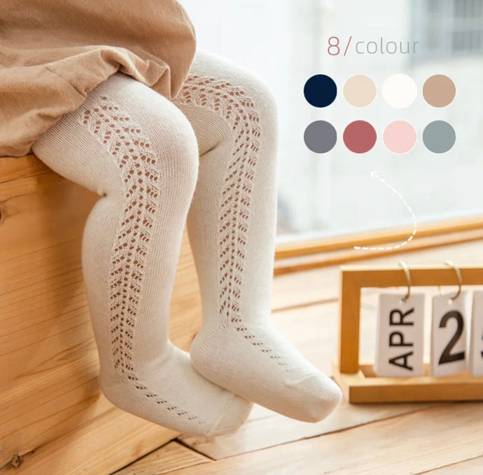Soft cotton baby tights – Kali model