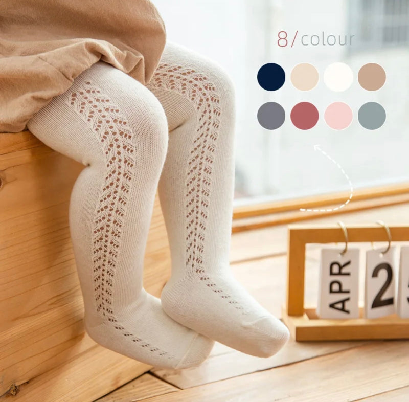 Load image into Gallery viewer, Soft cotton baby tights – Kali model
