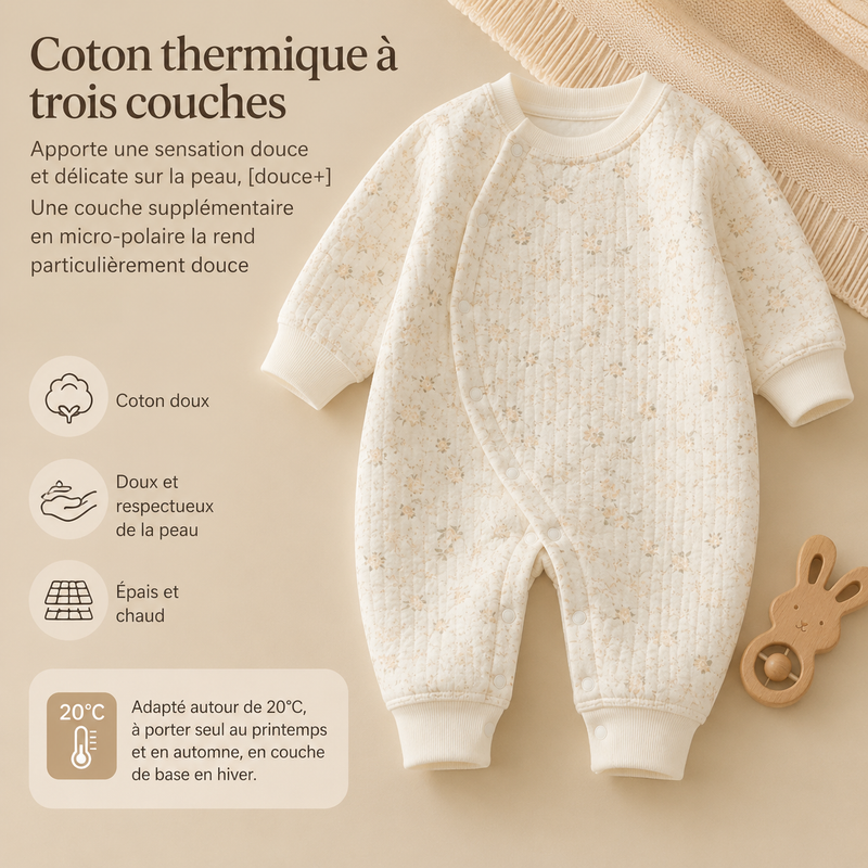 Load image into Gallery viewer, Combinaison unisexe en polaire et coton automne-hiver imprimé lapins- Pré-commande
