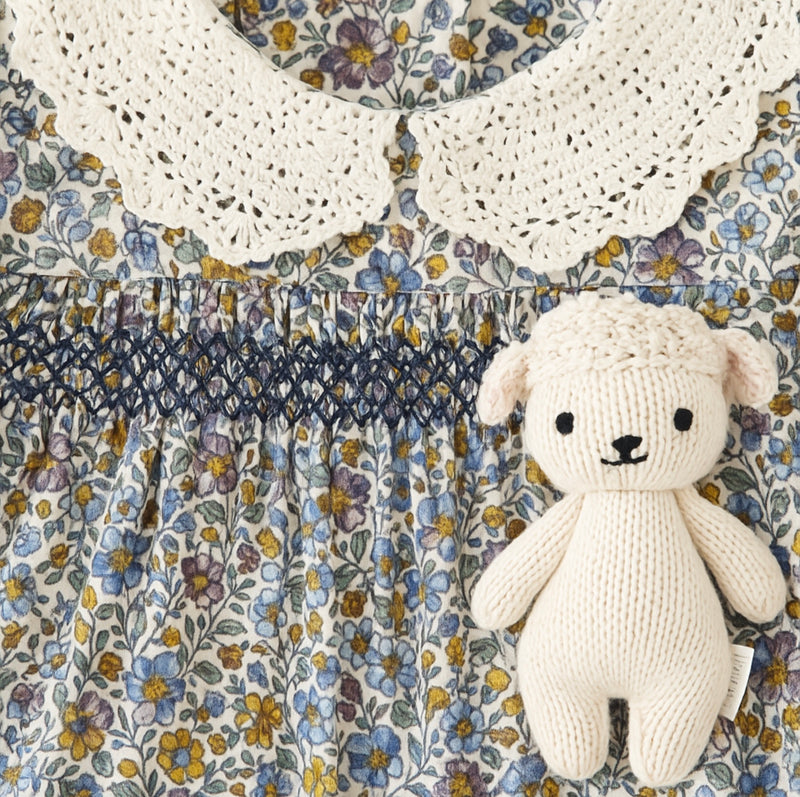 Chargez l&#39;image dans la visionneuse de la galerie, Robe pour filles automne-hiver à fleurs rétro – Kali
