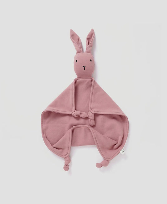 Doudou Lapin brossé Lovey-Berry coton bio