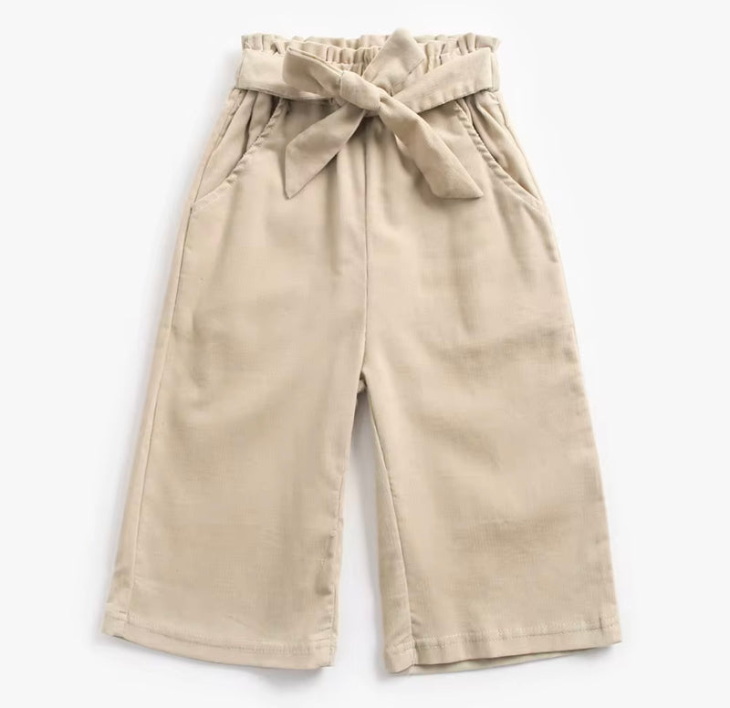 Chargez l'image dans la visionneuse de la galerie, Pantalons Bohèmes Chics d’automne-hiver pour filles - Pré-commande
