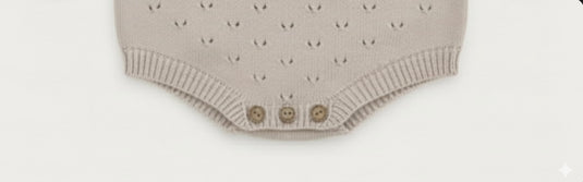 Combinaison bébé en tricot de coton douce et élégante – Kali