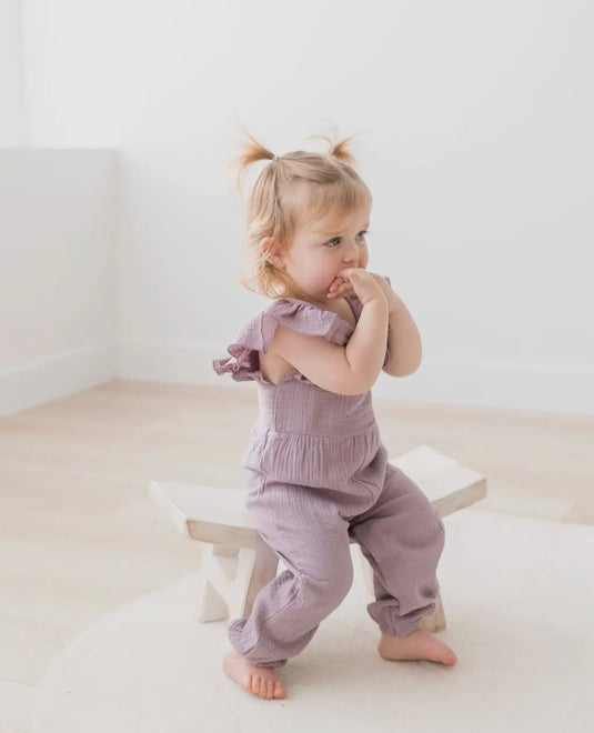 Combinaison Flutter Lilas coton bio