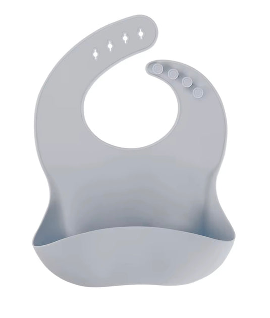 Bavoir bébé en silicone souple et imperméable – Kali - Boutique Kaki Lilas