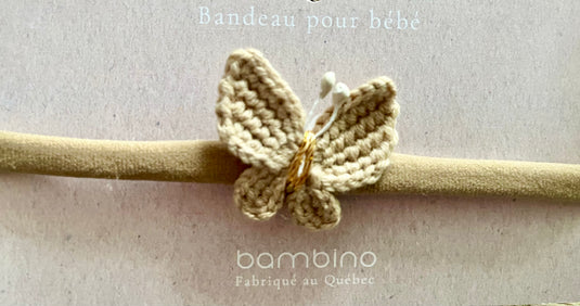 Bandeaux pour bébé avec fleur