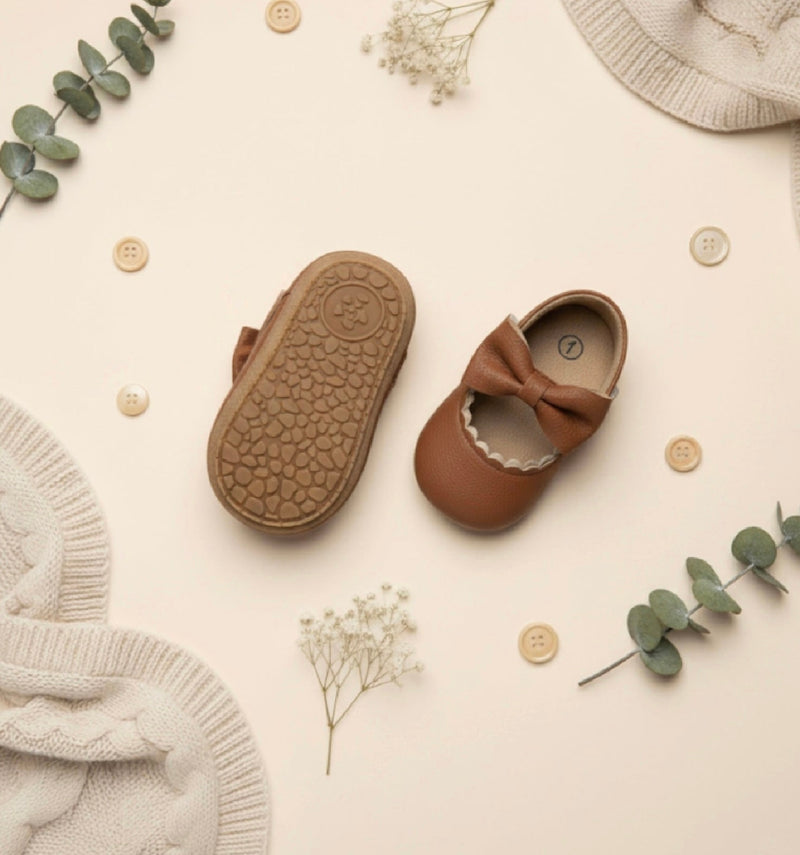 Load image into Gallery viewer, Leather baby shoes – Mary Jane | Soft, comfortable and trendy
