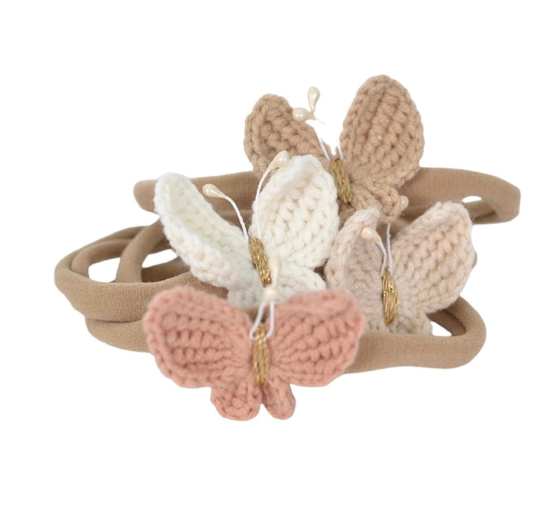 Chargez l&#39;image dans la visionneuse de la galerie, Bandeaux faits mains pour bébé avec fleur
