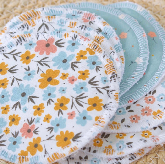 Lingettes démaquillantes en coton et ratine de bambou