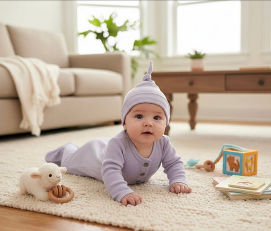 Dormeuse en coton pour bébé – Douceur et confort -