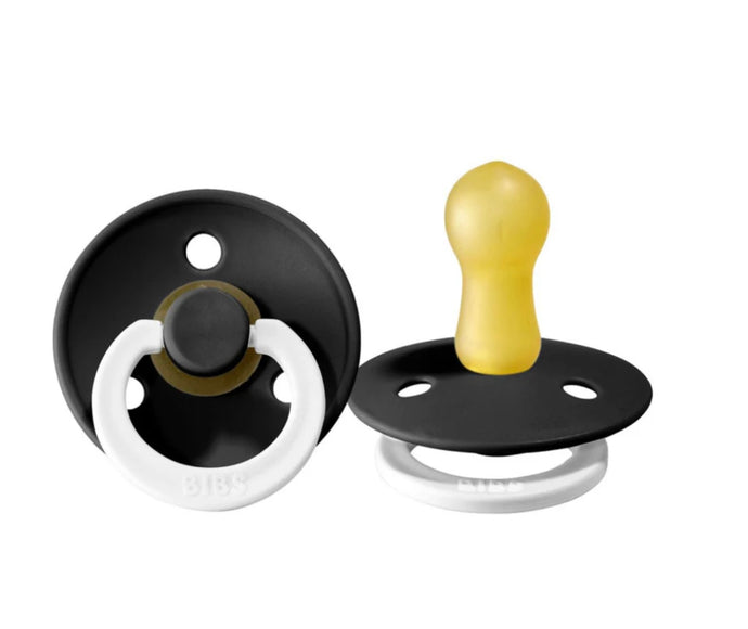 Paquet contenant deux suces en latex Bibs couleur Noir
