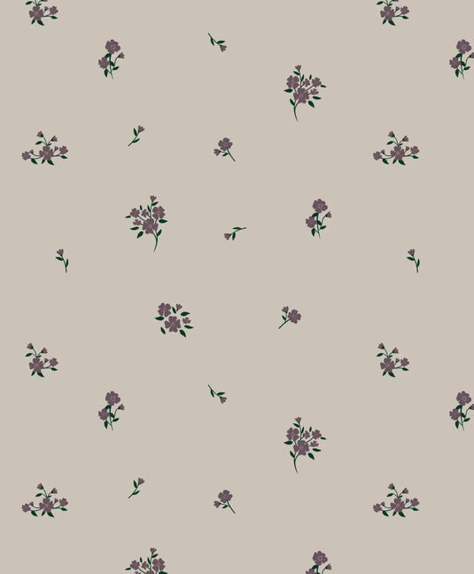 Barboteuse à bulles flutter - florale coton bio