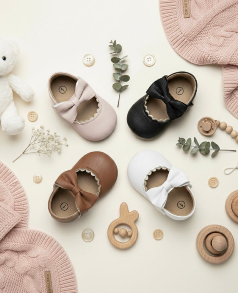 Load image into Gallery viewer, Leather baby shoes – Mary Jane | Soft, comfortable and trendy
