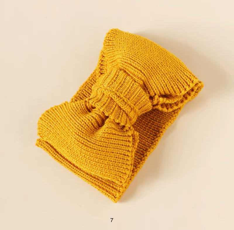 Chargez l'image dans la visionneuse de la galerie, Bandeau noeud en tricot coton bio – Kali -
