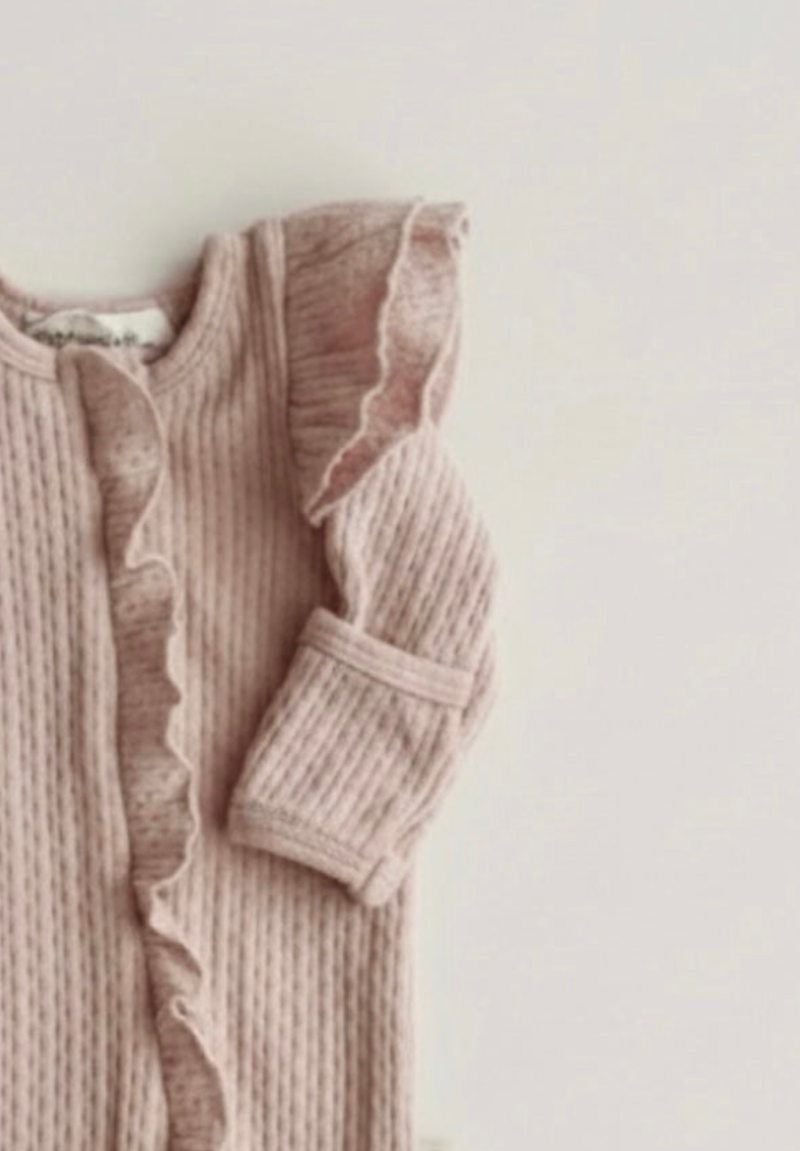 Chargez l'image dans la visionneuse de la galerie, Barboteuse boho bébé avec bandeau assorti – Kali
