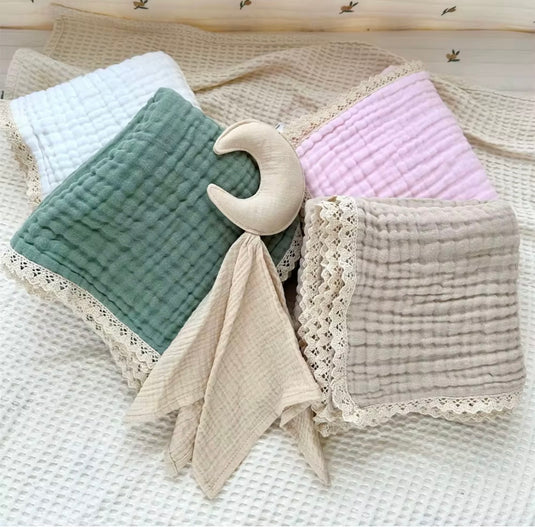 Bohemian muslin baby blanket – Kali (Pre-order)