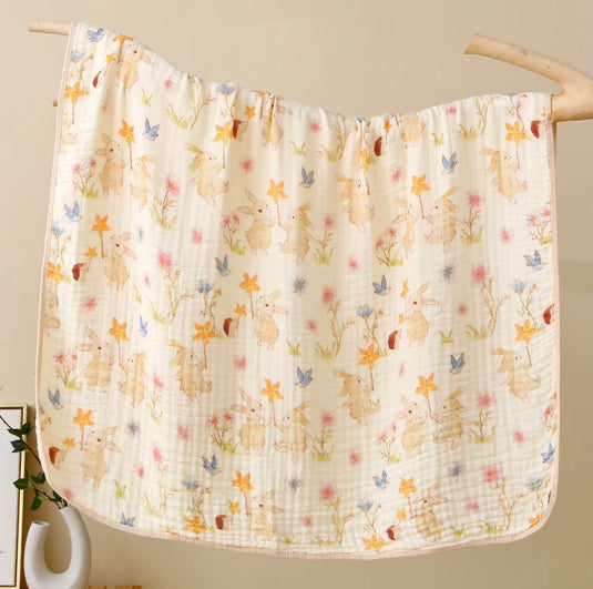 Mousseline pour bébé douce et légère en coton – Kali douce
