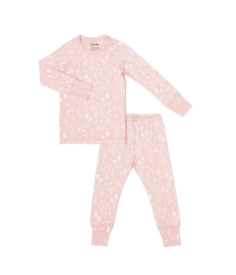 Chargez l&#39;image dans la visionneuse de la galerie, Pyjama modal deux pièces imprimé de couleur rose
