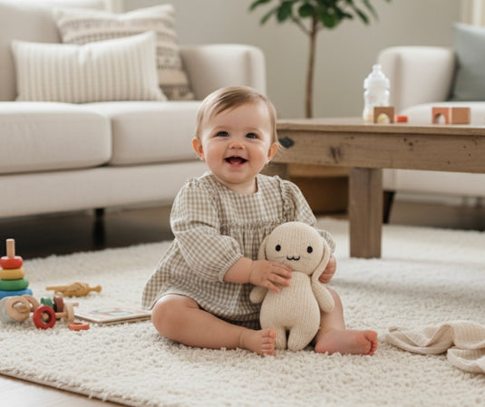 Ensemble doux bébé fille à carreaux – Kali