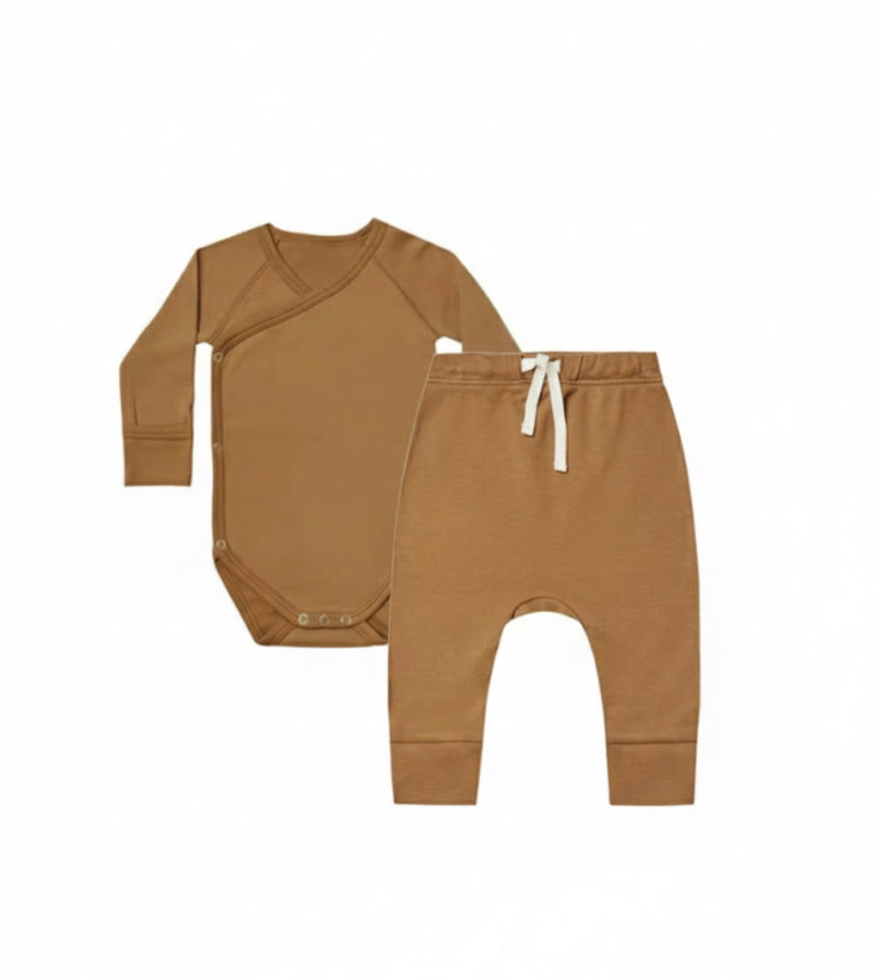 Chargez l&#39;image dans la visionneuse de la galerie, Combi-pantalon bébé garçon coton doux – Kali
