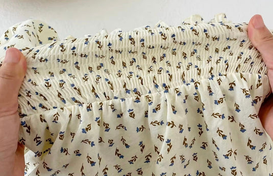 Combinaison bébé fille manches bouffantes – Kali