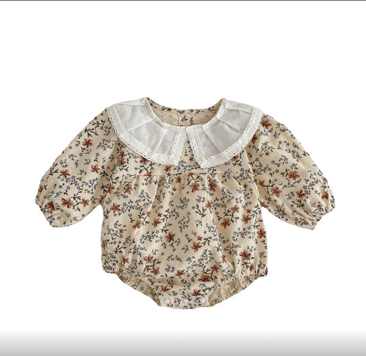 Soft cotton pink floral baby diaper cover – Kali
