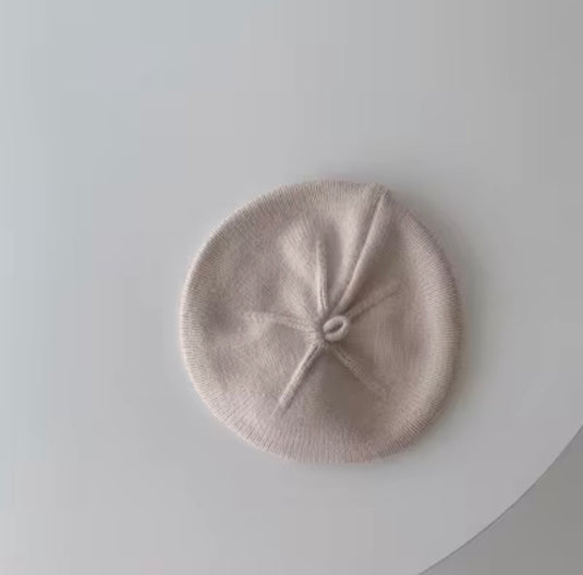 Béret bébé fille 0-3 ans en coton doux – Kaki Lilas - Boutique Kaki Lilas