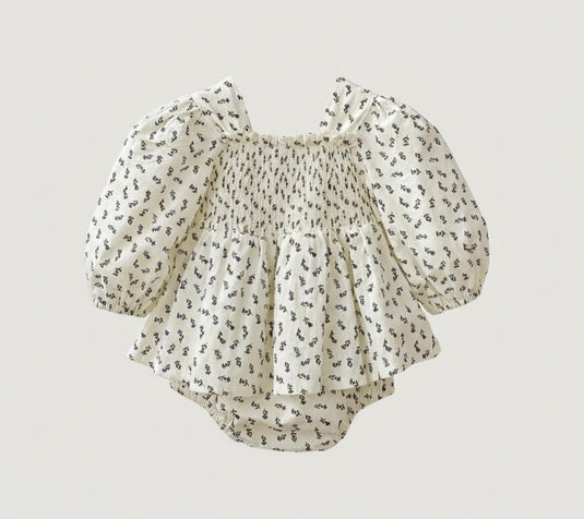Combinaison bébé fille manches bouffantes – Kali