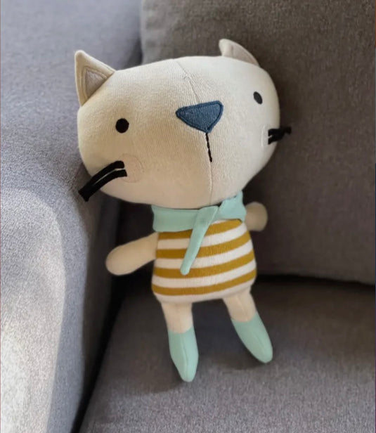 Peluche faite mains Rémi cat