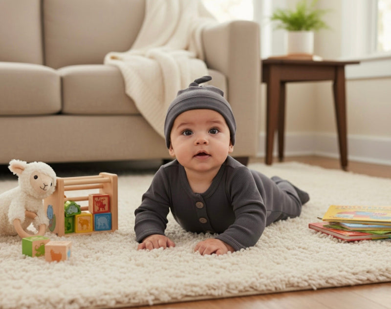 Chargez l'image dans la visionneuse de la galerie, Dormeuse en coton pour bébé – Douceur et confort -
