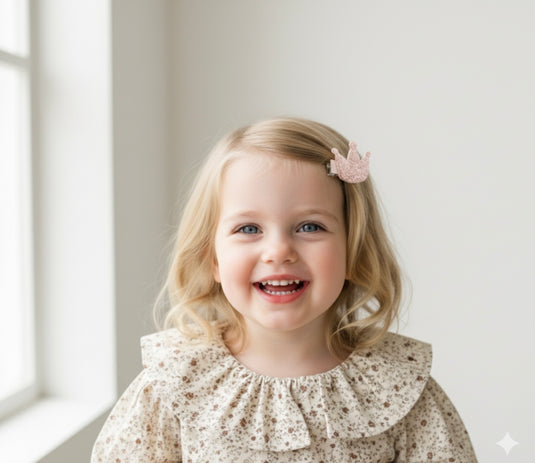 Paquet de 3 ou 4 jolis clips à cheveux bébé fille – Kali May