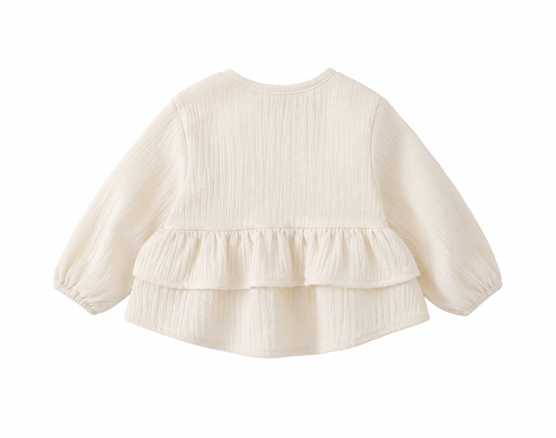 Load image into Gallery viewer, Romy ruffled blouse – Baby and girl – Autumn-Winter
