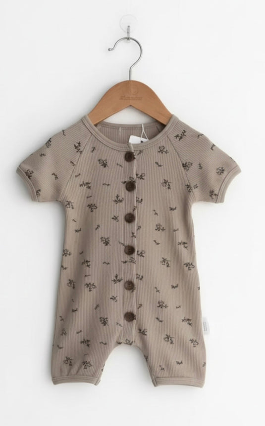 Barboteuse bébé garçon coton doux motifs