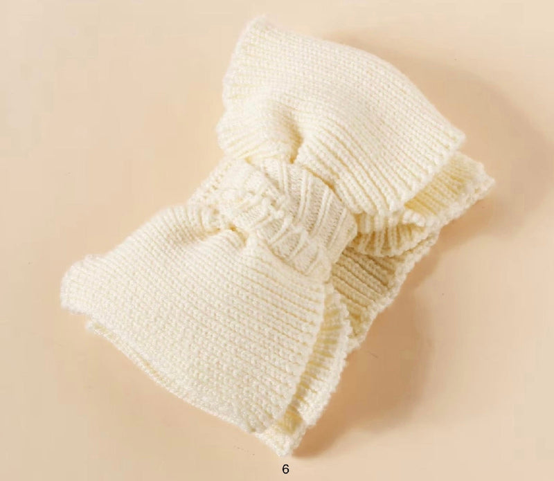 Chargez l'image dans la visionneuse de la galerie, Bandeau noeud en tricot coton bio – Kali -
