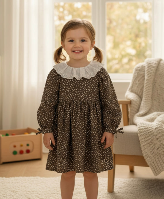 Robe coton fleurie d’automne – Kali