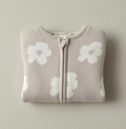 Baby girl floral hooded jumpsuit – Kali
