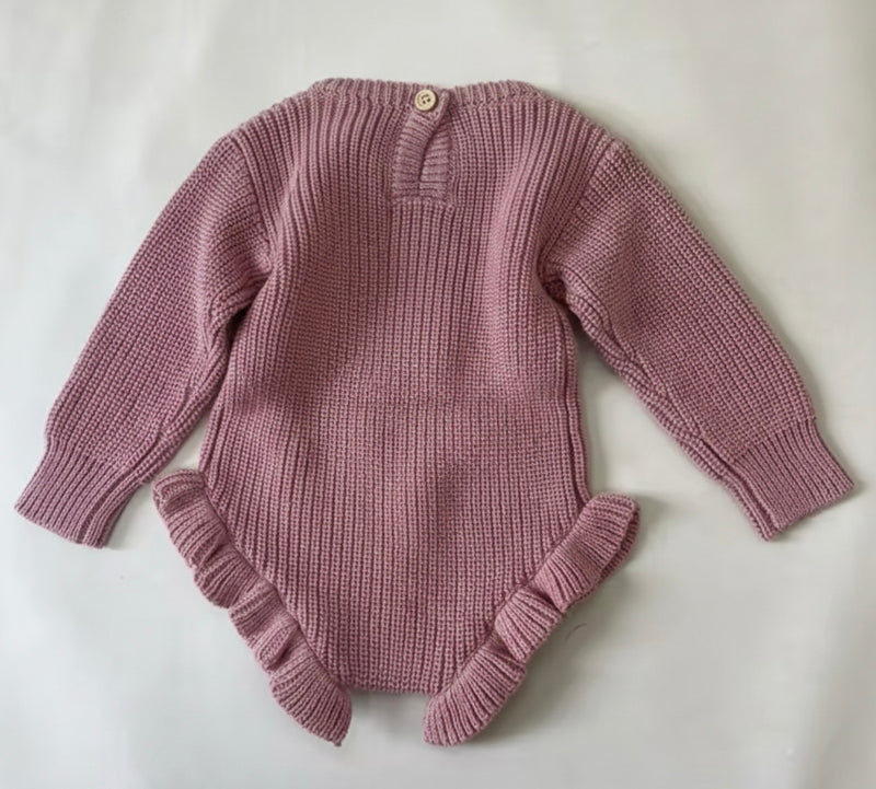 Load image into Gallery viewer, Cotton knit baby romper – Kali (Pre-order)
