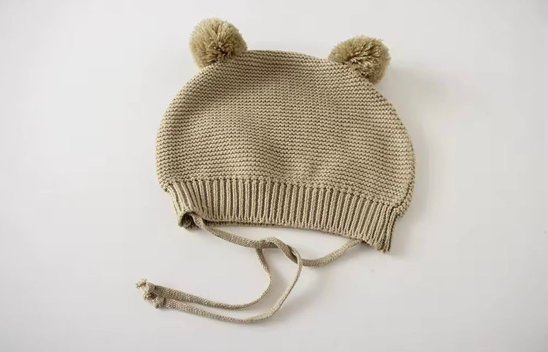 Chargez l'image dans la visionneuse de la galerie, Combinaison bébé en tricot de coton doux avec bonnet – Modèle Kali - Boutique Kaki Lilas
