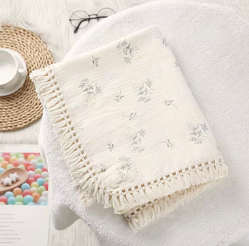 Chargez l&#39;image dans la visionneuse de la galerie, Mousseline bébé 100 % coton à motifs – Kali
