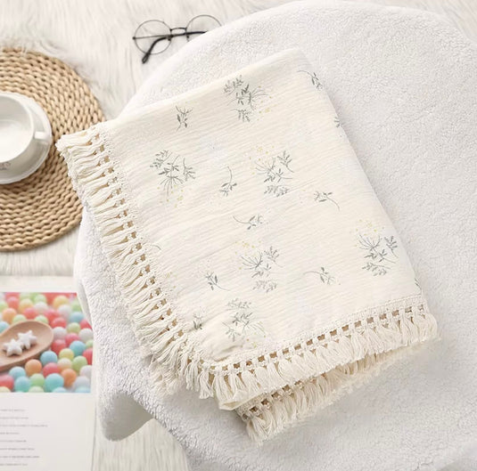 Mousseline bébé 100 % coton à motifs – Kali