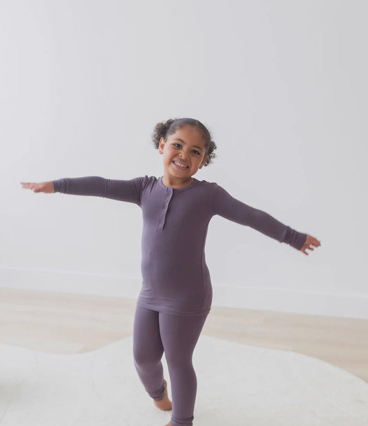 Ensemble Henley à manches longues | Sureau